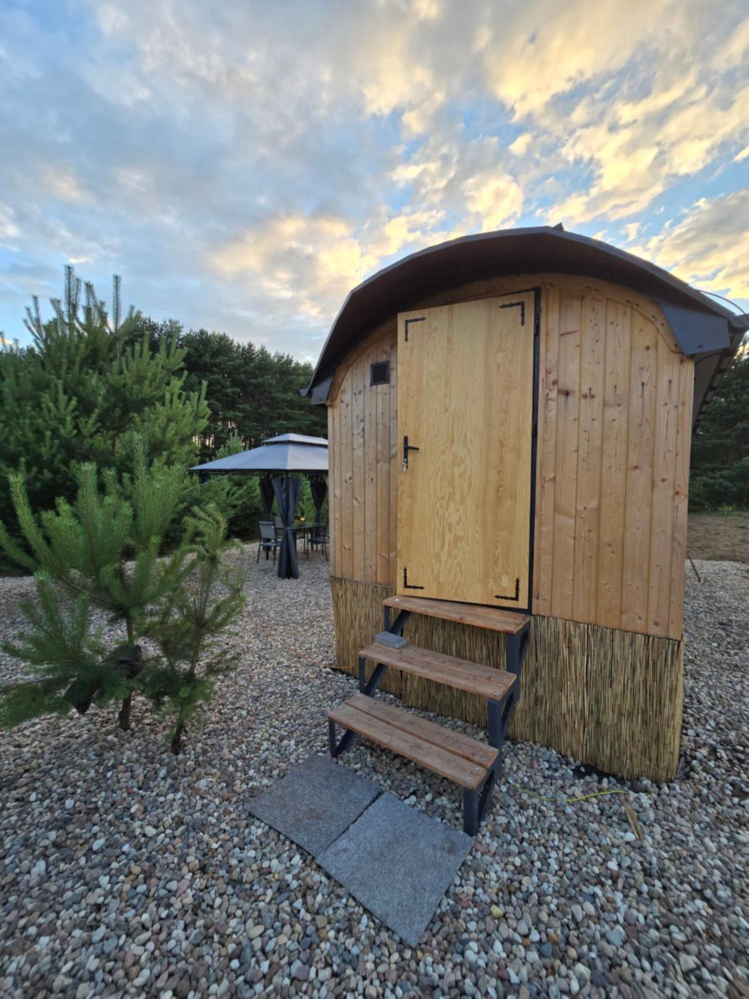 Oaza Swiety Spokoj - Domek Z Balia I Jacuzzi Rzasnik Exteriör bild